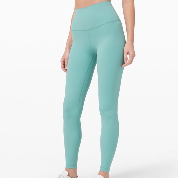 Lululemon align 25” leggings tidewater teal - Picture 1 of 4
